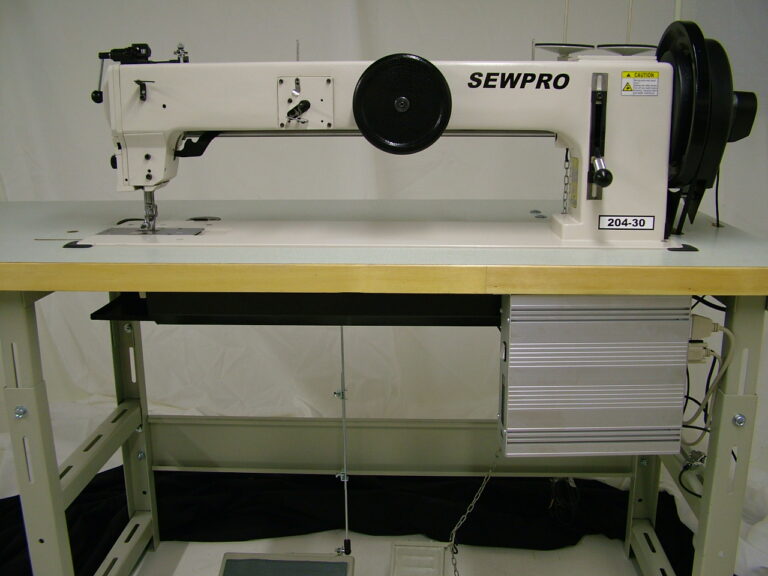 SEWPRO 204-30 Shop heavy-duty industrial sewing machines for upholstery, leather, canvas, and vinyl. SewPro USA offers durable, professional equipment and expert support