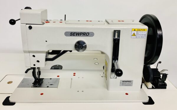 Shop heavy-duty industrial sewing machines for upholstery, leather, canvas, and vinyl. SewPro USA offers durable, professional equipment and expert support